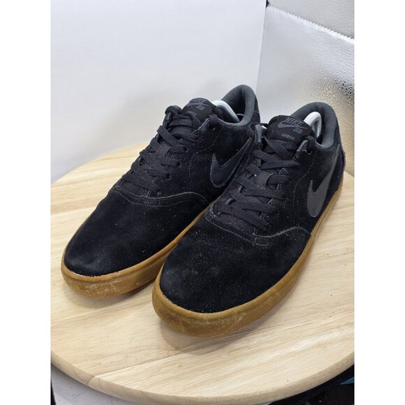 Nike Men's SB Check Solar 843895-003 Sneakers Black/Anthracite Size 10 - Picture 7 of 9